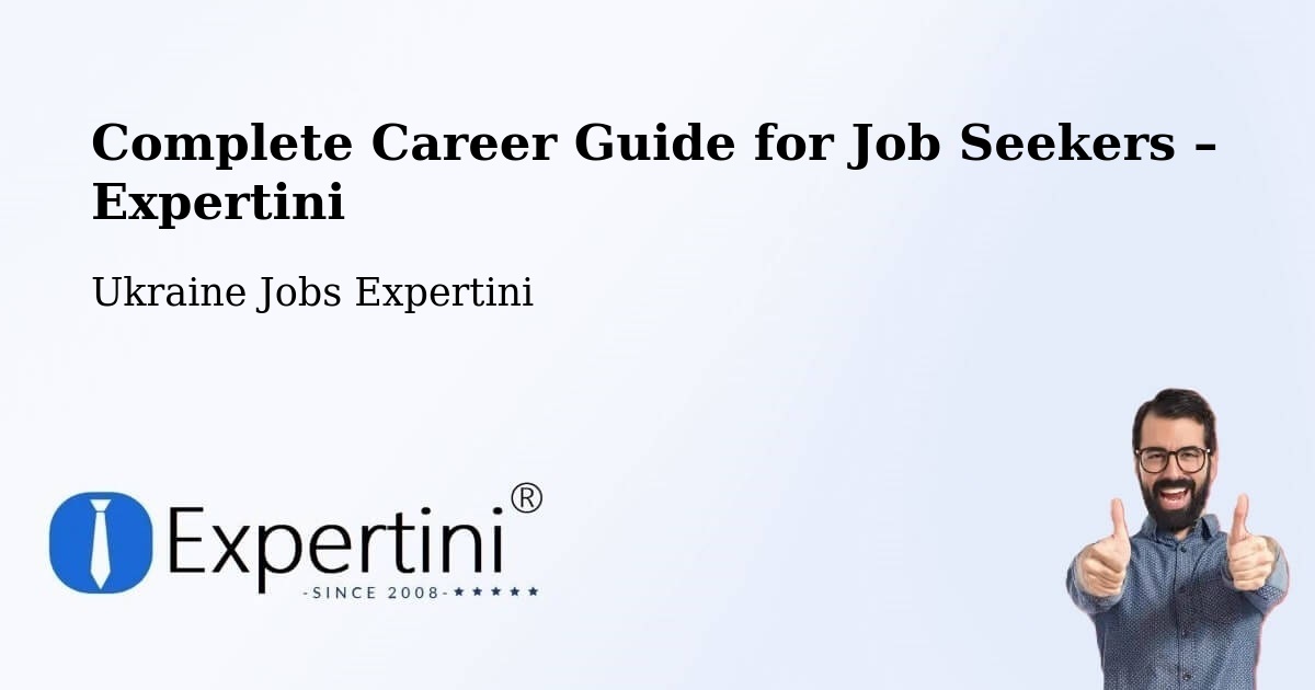 Career Guide for Job Seekers – Poltava - Poltava, Ukraine Jobs Expertini