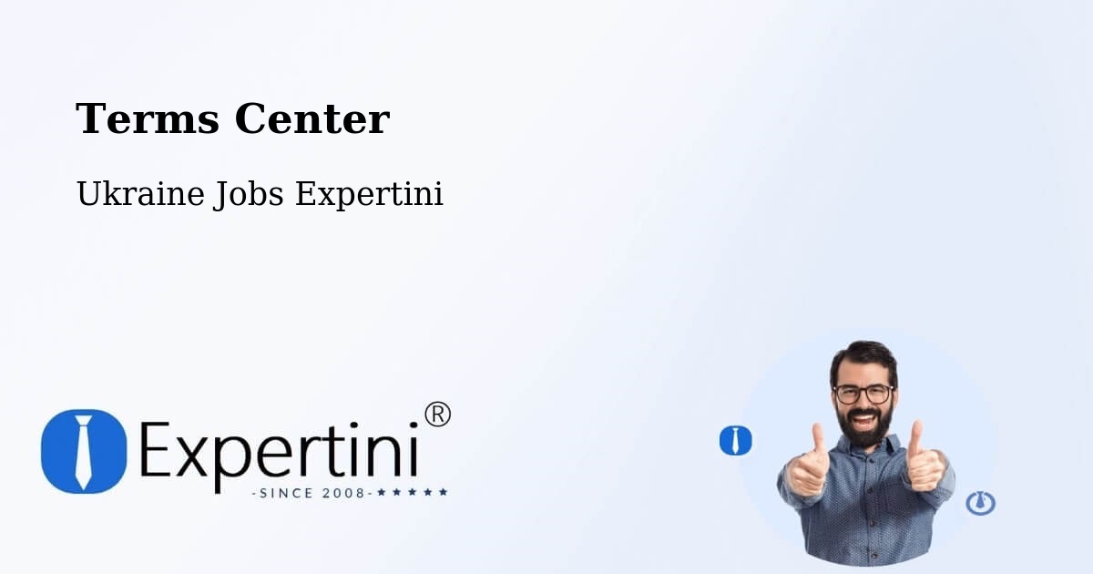 Terms of Service – Poltava - Ukraine Jobs Expertini